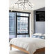 Vines LED 55 inch Satin Black Surface Mount Ceiling Light 