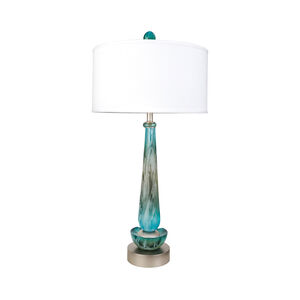 Mainmast 31 inch 150.00 watt Silver Table Lamp Portable Light