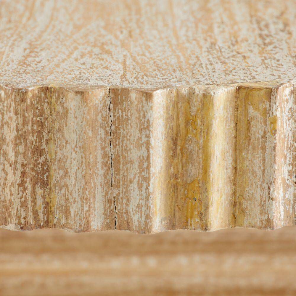 Hilbeck 59.5 X 16 inch Limed Wash Coffee Table