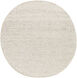 Azalea 72 X 72 inch Light Beige Rug in 6 Ft Round, Round