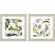 Olive Branches Green and Blue and Gray Framed Art, Propac