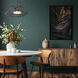 Muse LED 23.1 inch Dark Smoke Pendant Ceiling Light