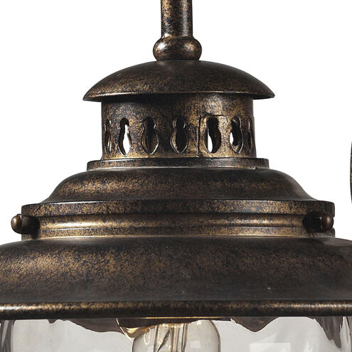Searsport 1 Light 13 inch Regal Bronze Outdoor Sconce