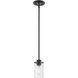 Savannah 1 Light 4.5 inch Bronze Pendant Ceiling Light