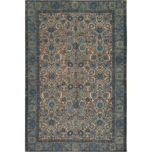 Shadi 36 X 24 inch Neutral and Black Area Rug, Jute, Cotton, and Polyester
