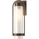 Alcove 1 Light 19.6 inch Coastal Bronze Outdoor Sconce in Frosted, Medium
