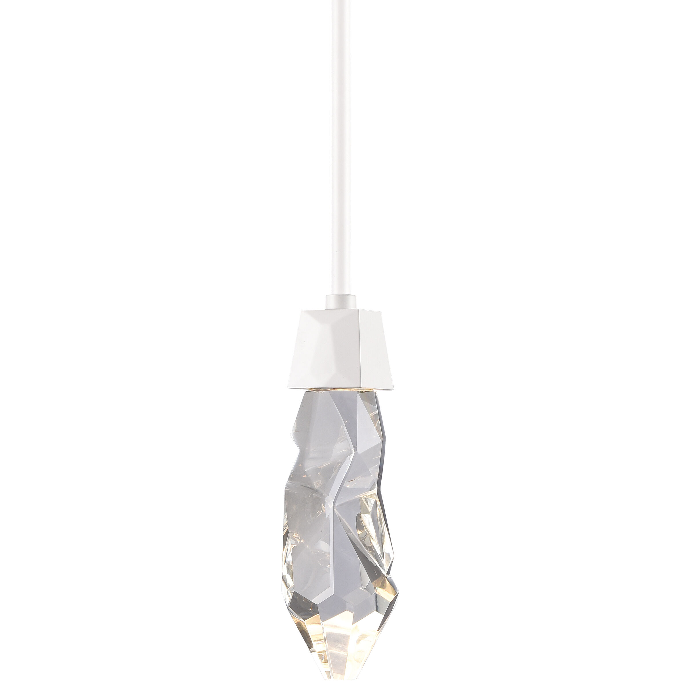 Angelus 1 Light 5.5 inch Matte White Mini Pendant Ceiling Light