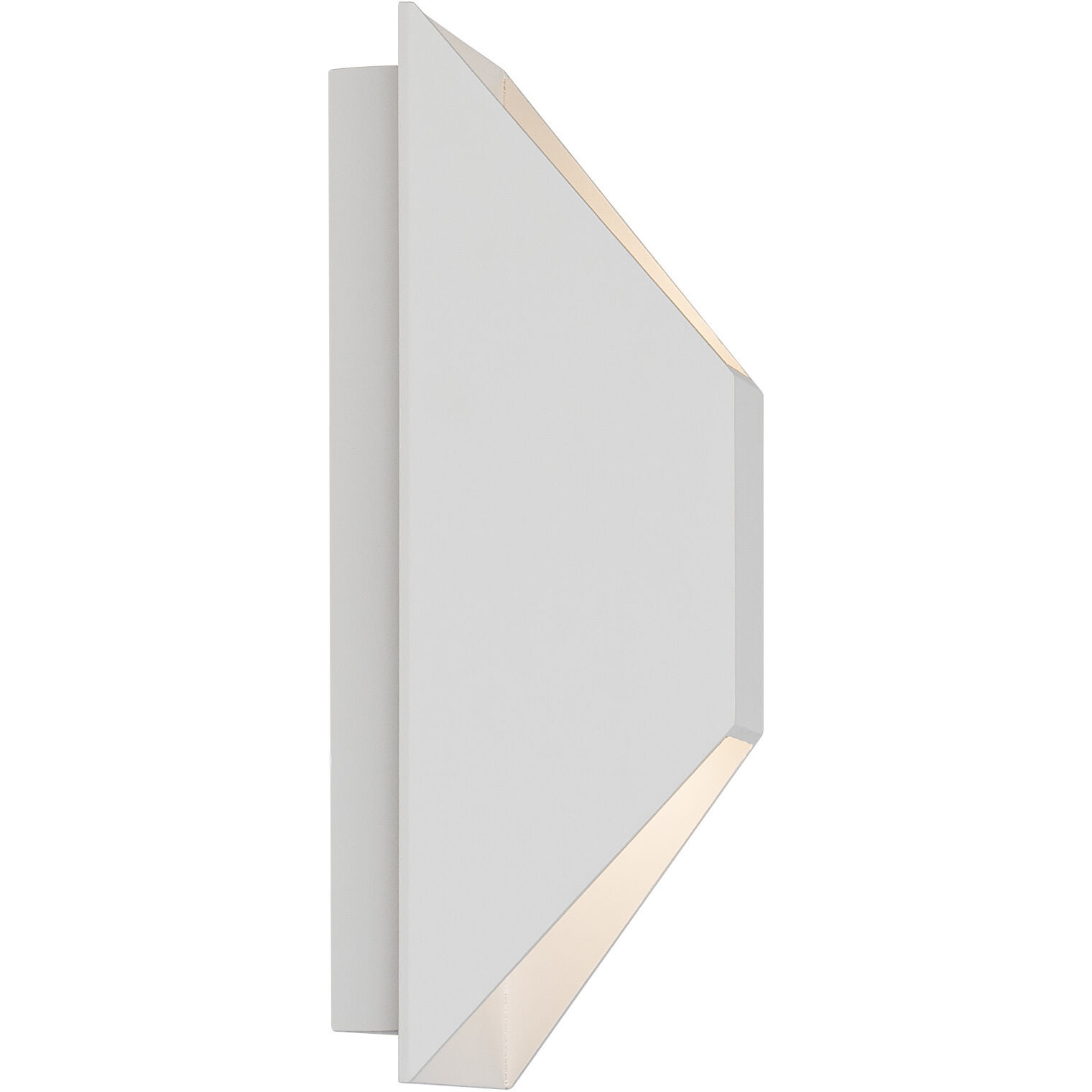 Maglev LED 5.5 inch White Outdoor Wall Light in 3000K