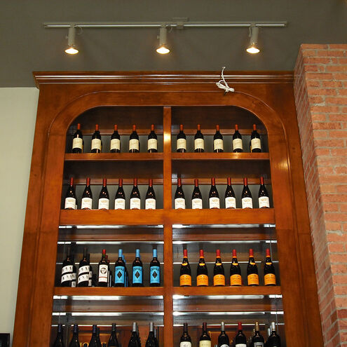 H Track 1 Light 120 Brushed Nickel Track Component Ceiling Light