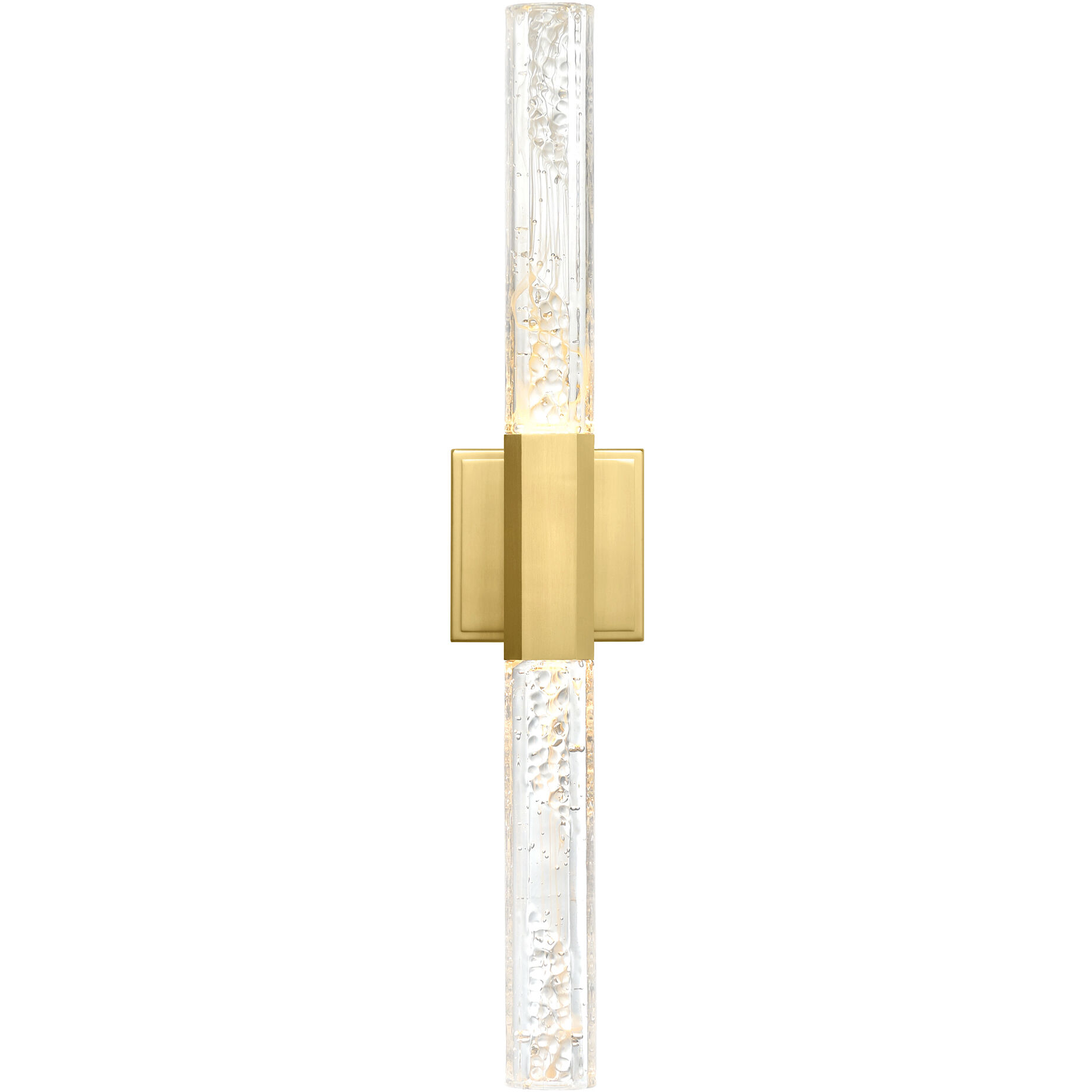 Greta LED 4.3 inch Brass Vanity Light Wall Light