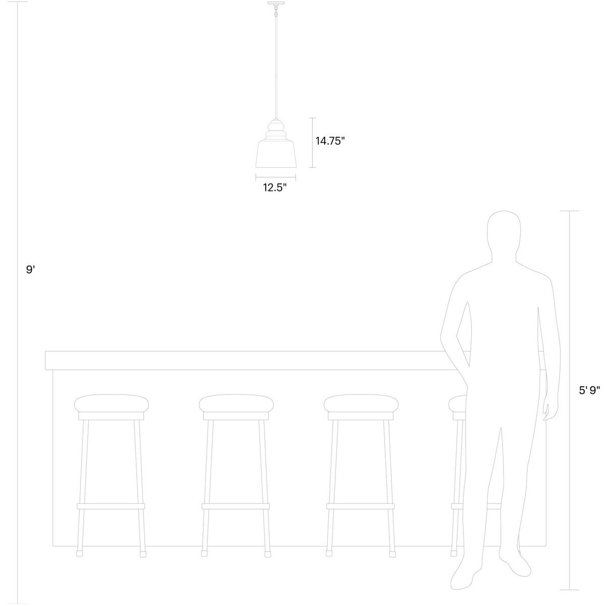 Agatha Pendant Ceiling Light