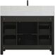 Nathan 42 X 34 inch Mocha Brown Bathroom Vanity Cabinet in Included