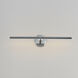 Dorian 15 watt 23 inch Polished Chrome Picture Light Wall Light