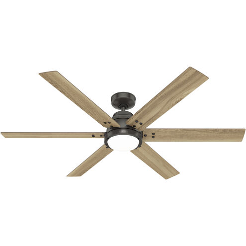 Gravity 60 inch Noble Bronze with Golden Maple Blades Ceiling Fan