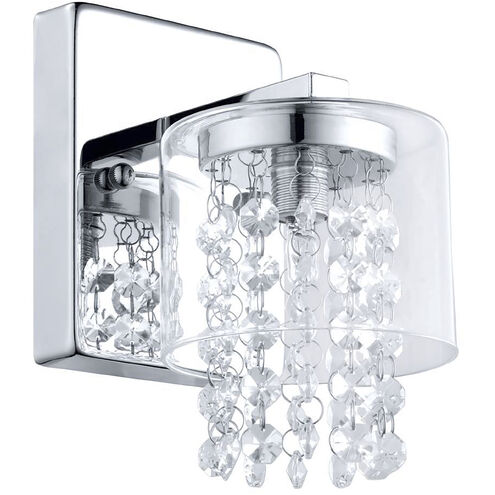 Kissling 1 Light 5.83 inch Chrome Bath/Vanity Wall Light