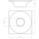 Zoom LED 6 inch Satin White Surface Mount Ceiling Light