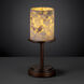 Alabaster Rocks 1 Light Table Lamp
