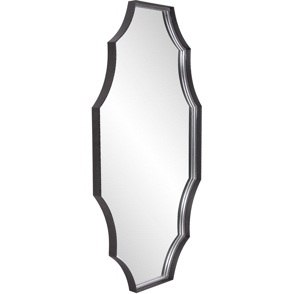 Edgebrook 43 X 24 inch Graphite Wall Mirror