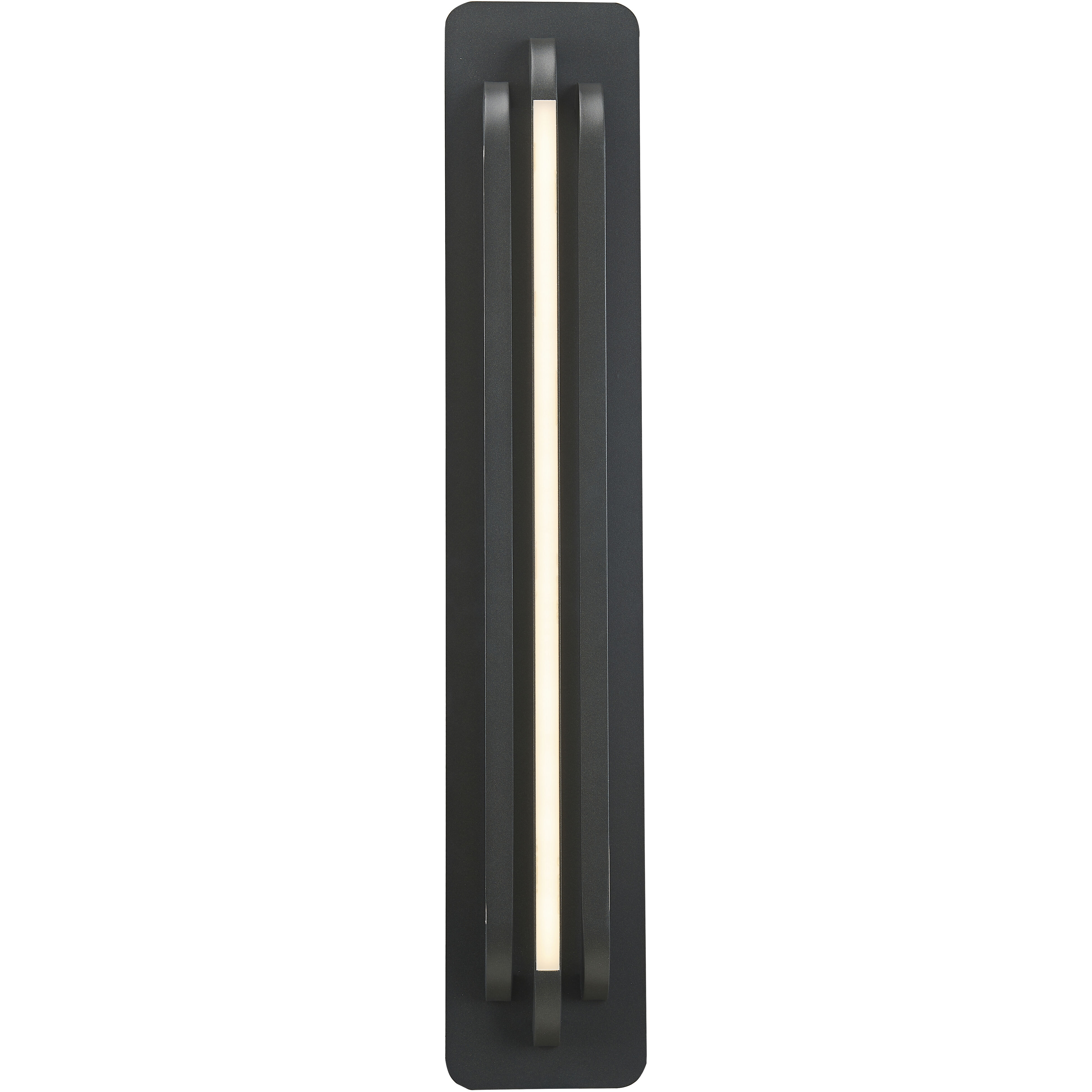 Paton LED 32 inch Matte Black Outdoor Wall Light