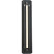 Paton LED 32 inch Matte Black Outdoor Wall Light