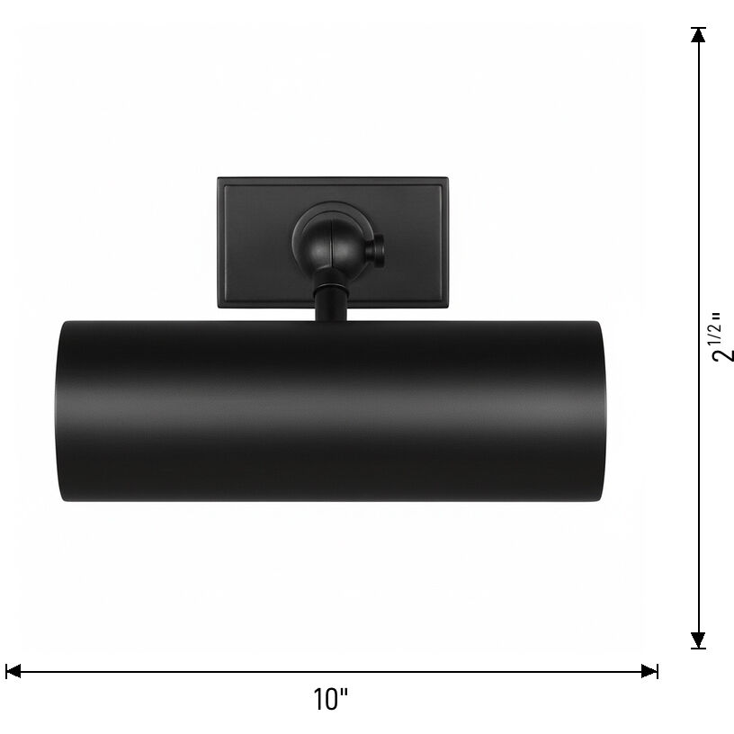 C&M by Chapman & Myers Kenyon 60 watt 10 inch Burnished Brass Picture Light Wall Light