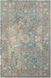 Classic Nouveau 36 X 24 inch Aqua Rug in 2 x 3, Rectangle