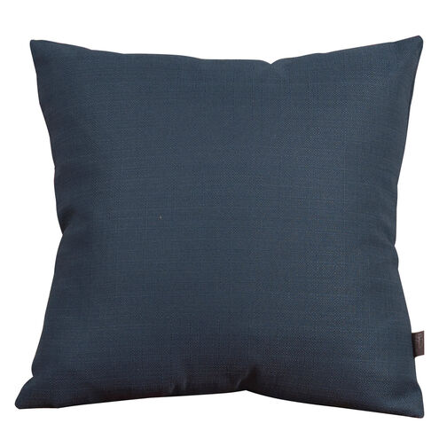Square 20 inch Sterling Indigo Pillow, with Down Insert
