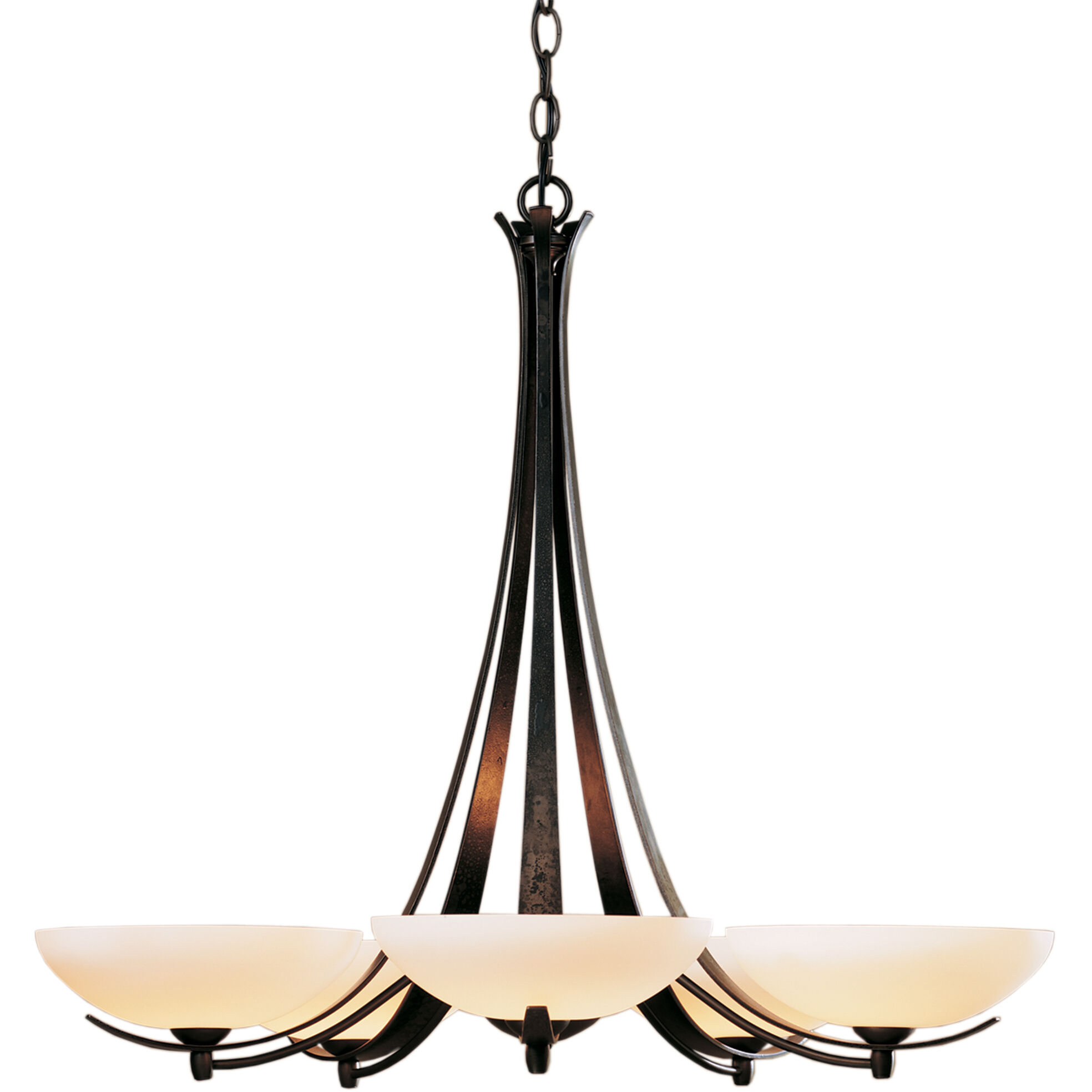 Aegis 5 Light 31.3 inch Dark Smoke Chandelier Ceiling Light