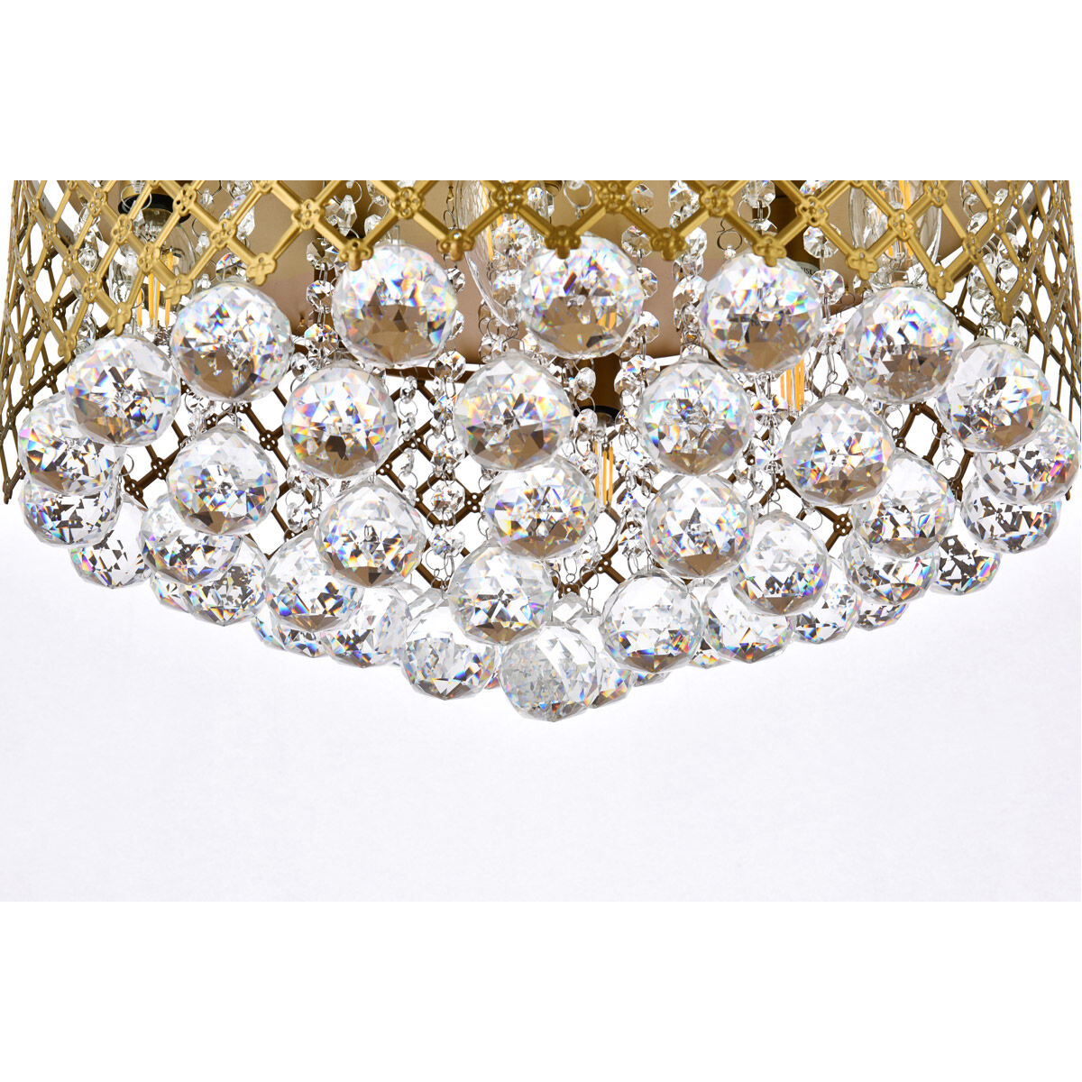 Tully 6 Light 18 inch Brass Pendant Ceiling Light