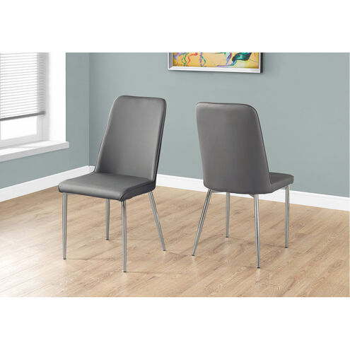 Plymouth Grey Dining Chair, 2-Piece Set