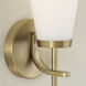 Drake 1 Light 5 inch Aged Brass Sconce Wall Light