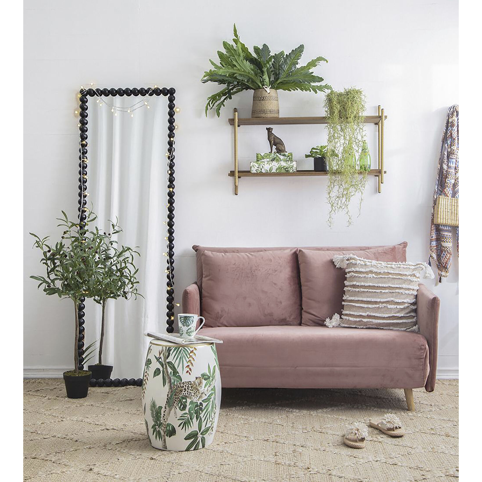 Olive Tree Green Faux Plant