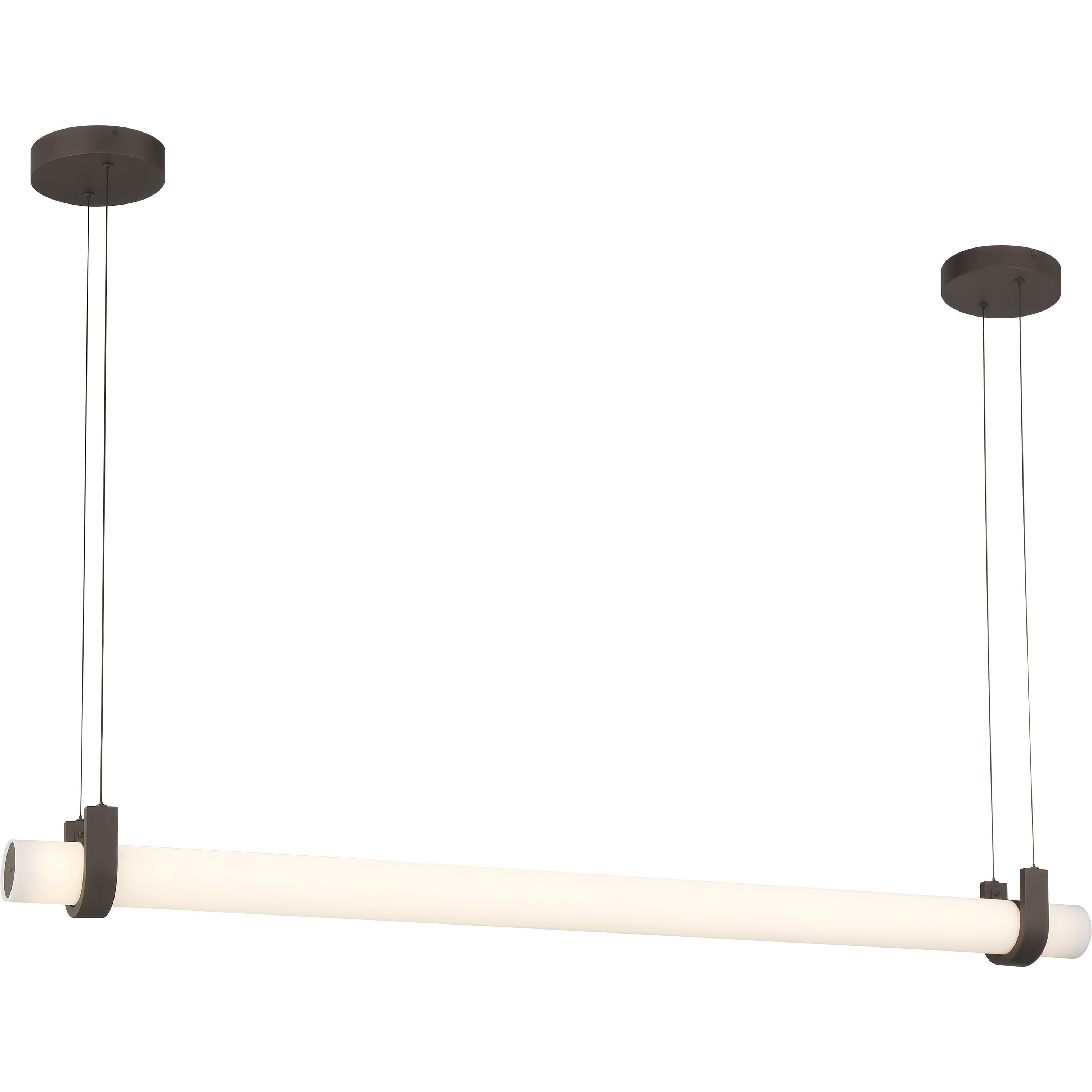 Sorelle LED 58 inch Dark Bronze Linear Chandelier Ceiling Light