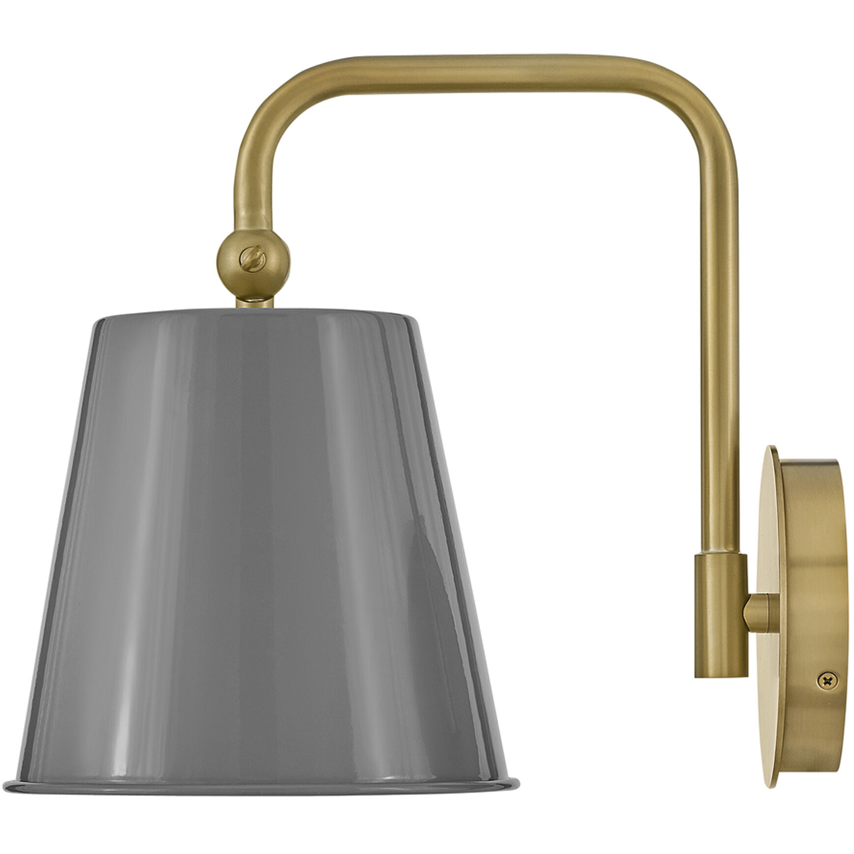 Blake LED 8 inch French Gray Sconce Wall Light