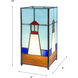 Lighthouse 10 inch 25.00 watt Multi Accent Lamp Portable Light