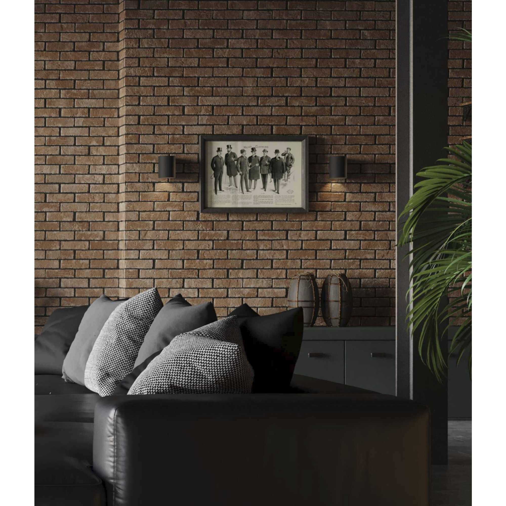 Cylinder Outdoor Wall Cylinder in Black, LED Lamping, Progress LED