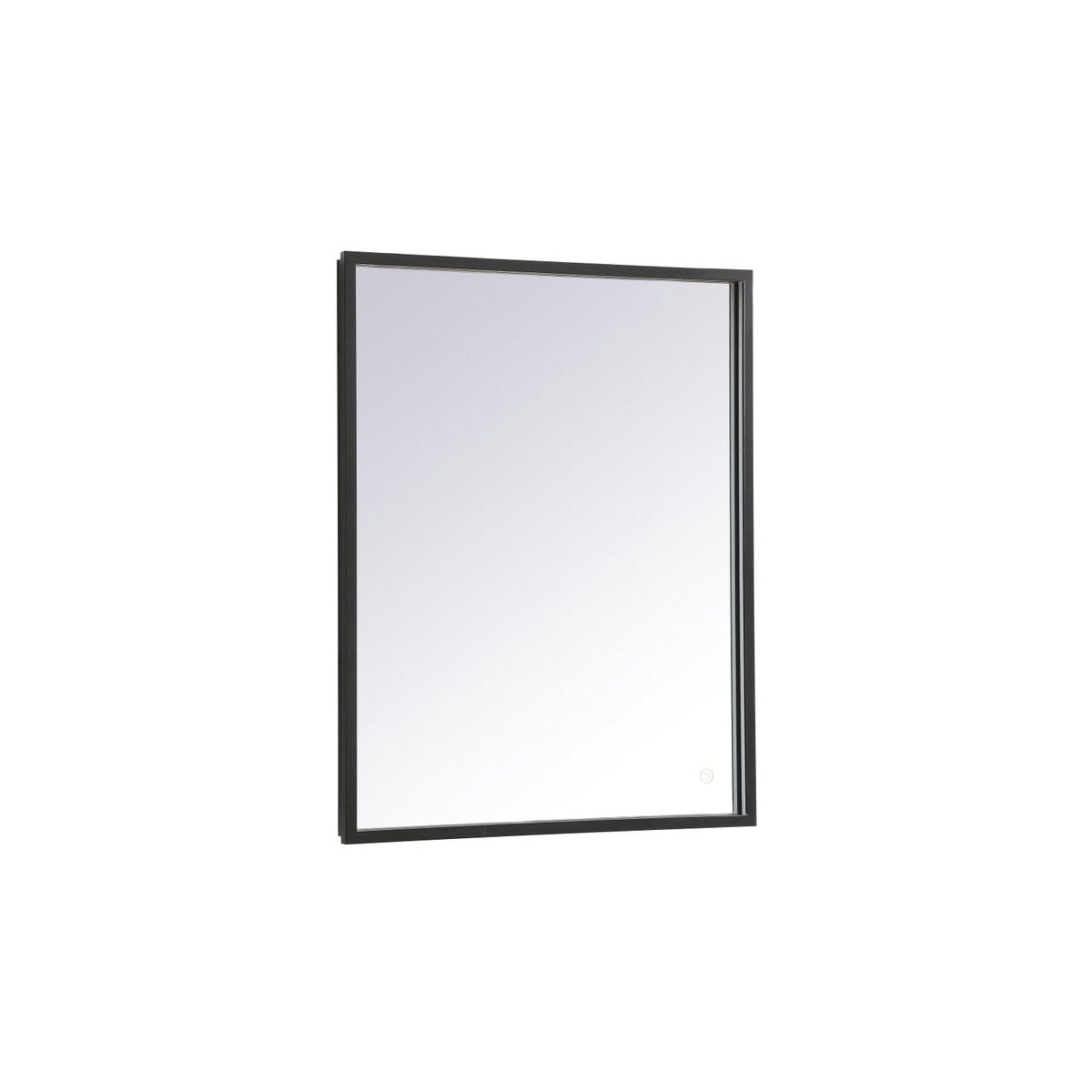 Pier 36 X 20 inch Black LED Mirror