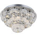 Imperial LED 16 inch Chrome Flush Mount Ceiling Light