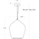 Georgian 1 Light 14.5 inch White Pendant Ceiling Light