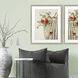 Florals Collection Green Framed Art