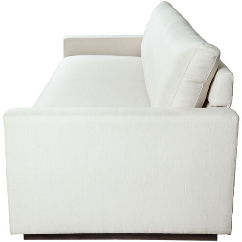 Sleek White Sofa