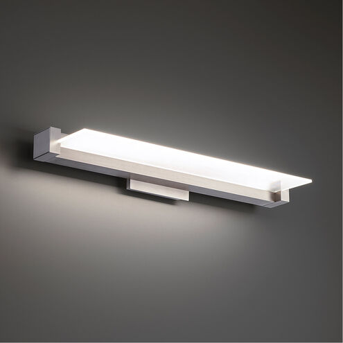 Spectre LED 20 inch Brushed Nickel Bath Vanity & Wall Light, dweLED
