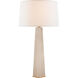 Suzanne Kasler Adeline 32 inch 100.00 watt Alabaster Quatrefoil Table Lamp Portable Light, Large