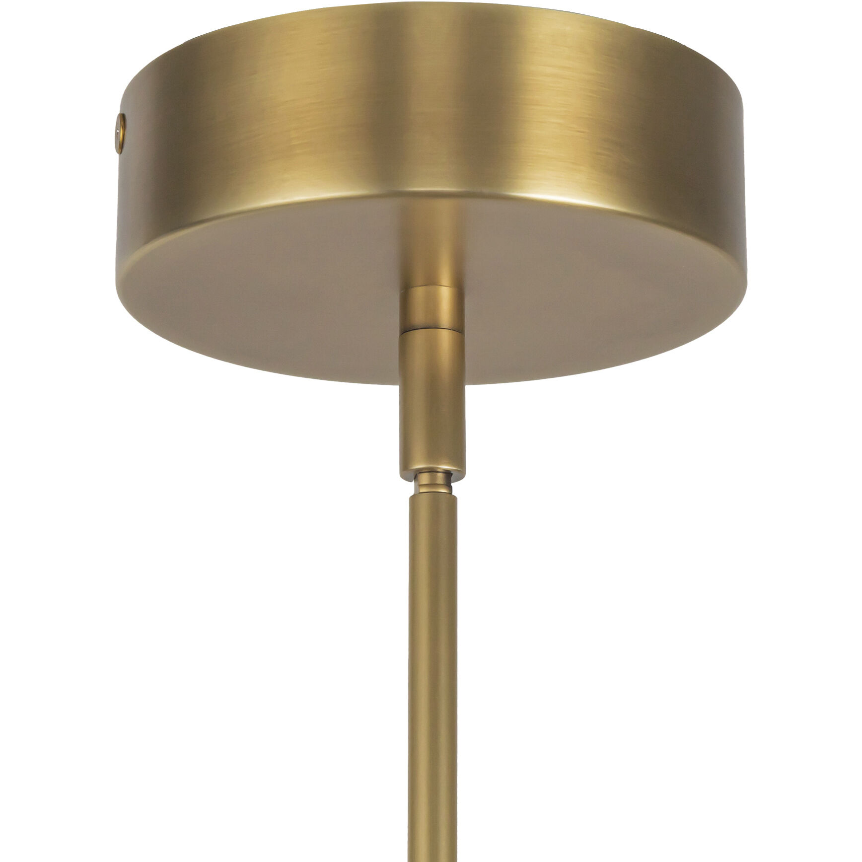 Astrid Multi Pendant Ceiling Light in Vintage Brass
