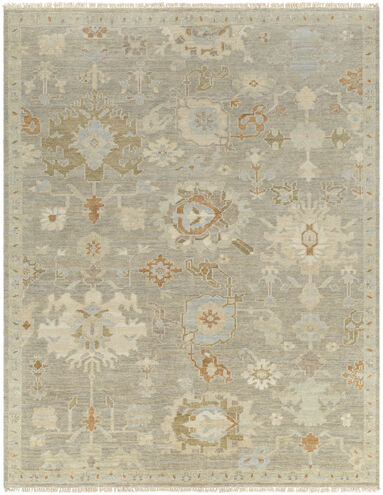 Antalya 108 X 72 inch Medium Brown Rug, Rectangle