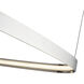 Yukon LED 31.5 inch Polished Nickel Pendant Ceiling Light