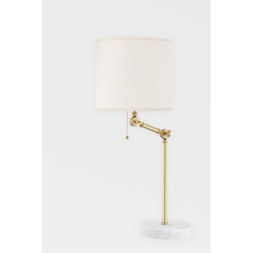 Essex 24.25 inch 60.00 watt Aged Brass Table Lamp Portable Light