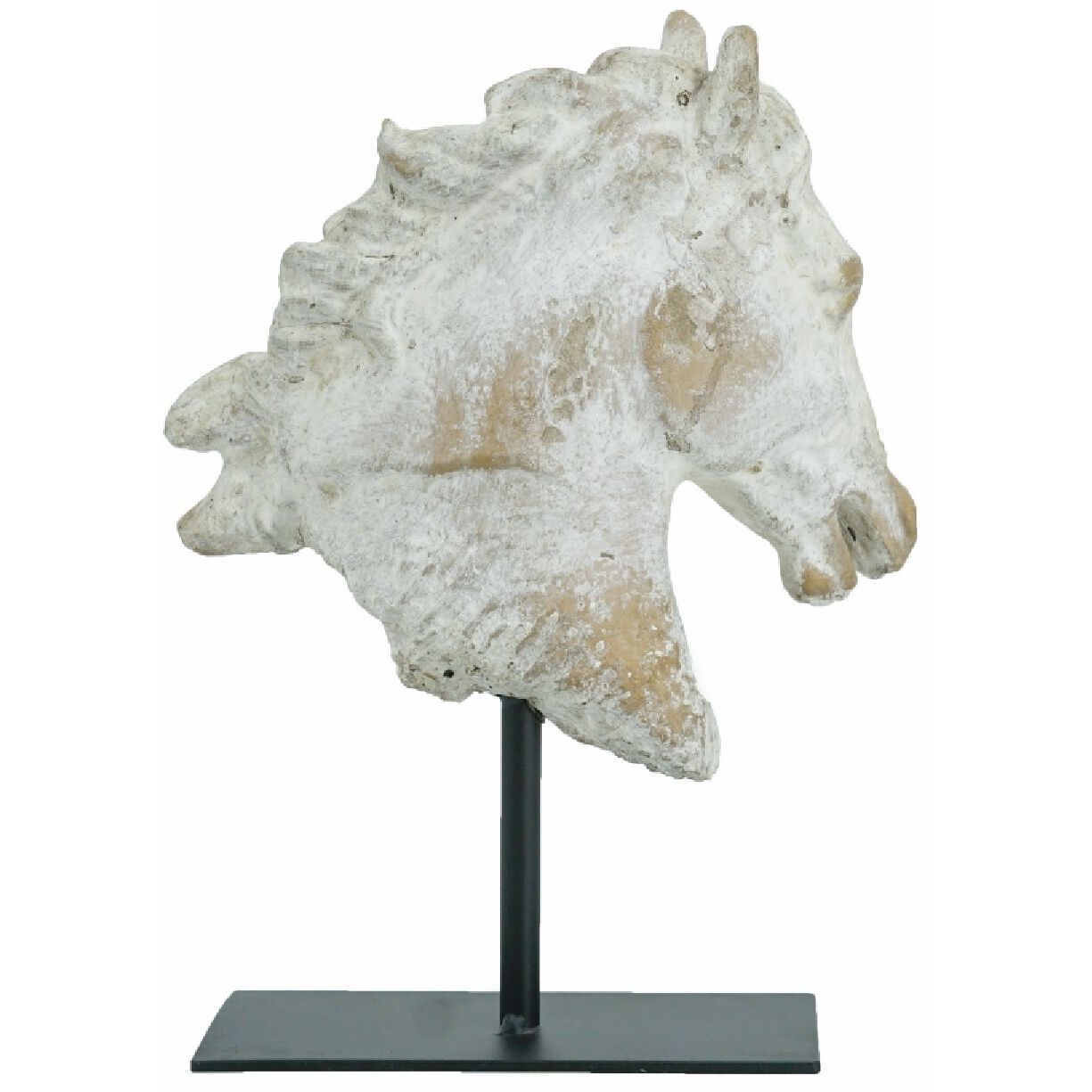 Anita Gray/Gold/Black Outdoor Statue