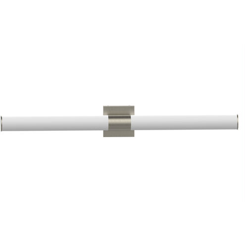 Round LED 36 inch Brushed Nickel Wall Sconce And Bath Wall Light