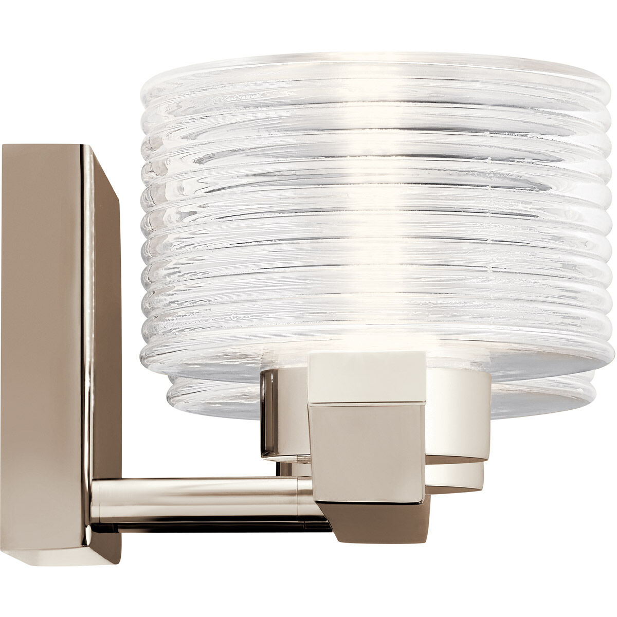 Lasus LED 17 inch Polished Nickel Wall Mt Bath 2 Arm Wall Light